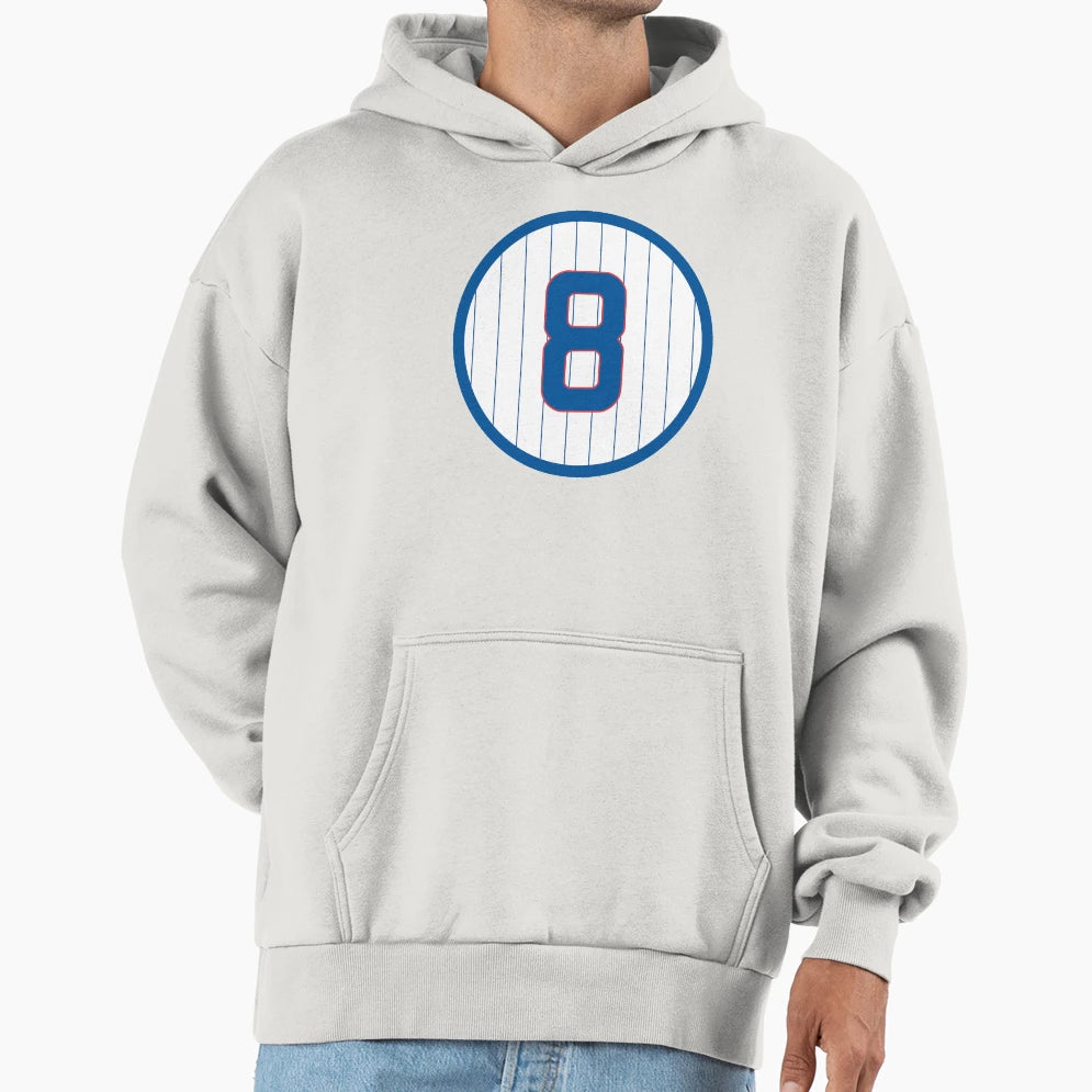 Andre Dawson 8 Jersey Number Hoodie - Casual Everyday Wear for Adults - T-Shirt, Sweatshirt, Hoodie