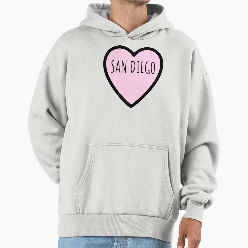 San Diego Hoodie - Custom Art Print for Adults - T-Shirt, Sweatshirt, Hoodie