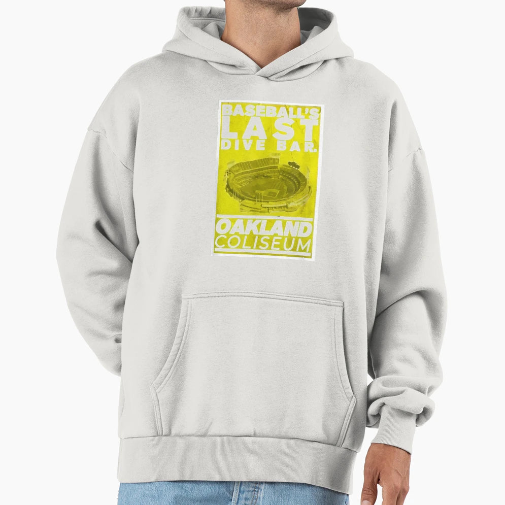 Baseballs Last Dive Bar Hoodie - Streetwear Style for Adults - T-Shirt, Sweatshirt, Hoodie