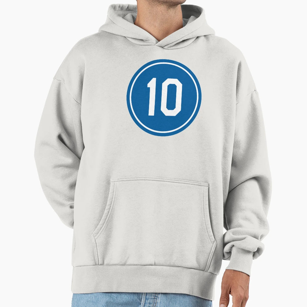 Justin Turner 10 Jersey Number Hoodie - Streetwear Style for Adults - T-Shirt, Sweatshirt, Hoodie