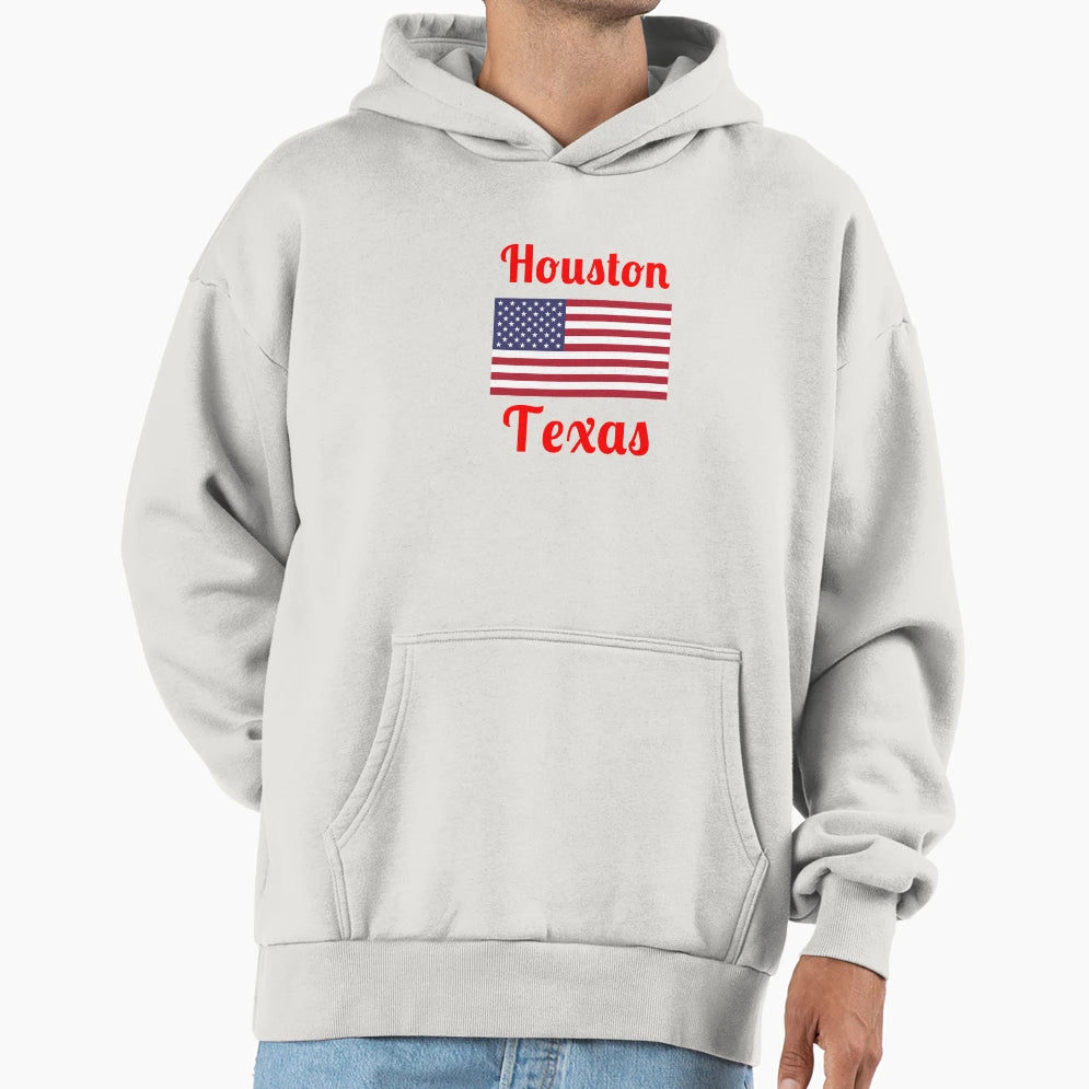 Houston Texas Hoodie - Unique Graphic Unisex - T-Shirt, Sweatshirt, Hoodie