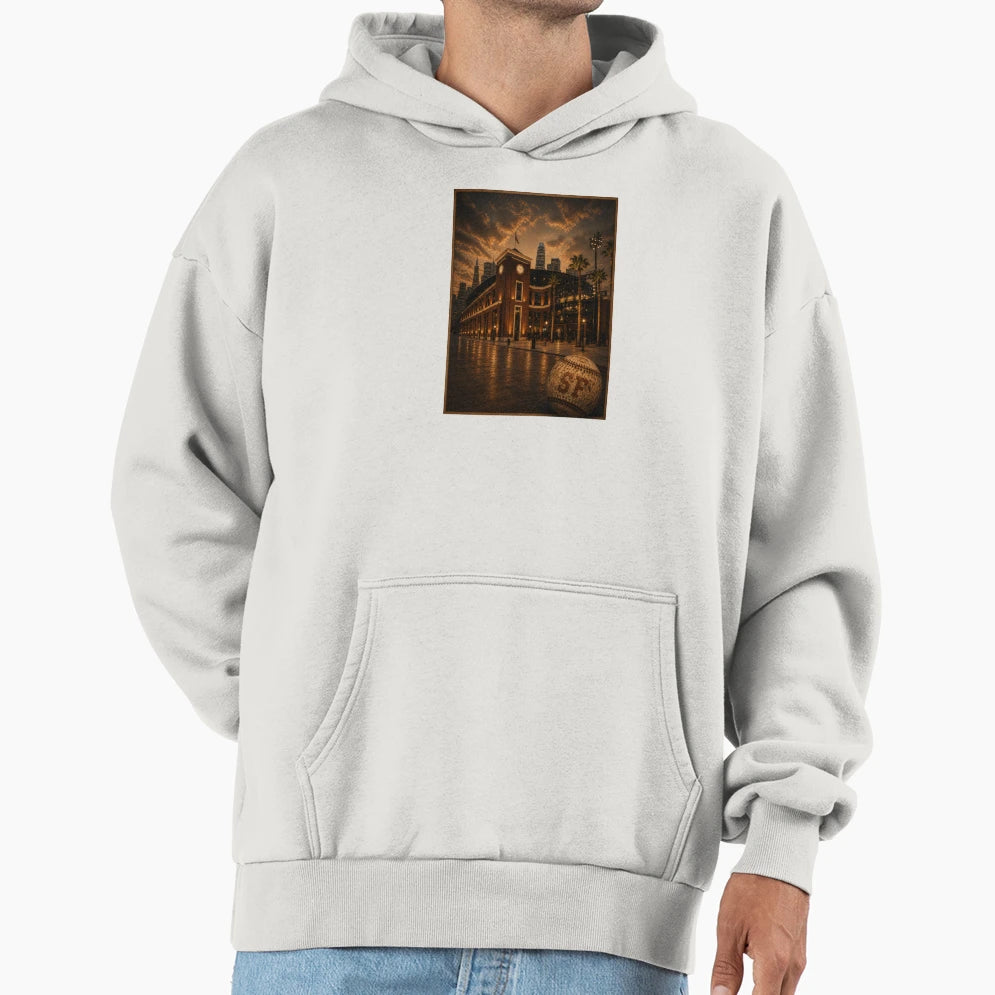 San Francisco Baseball Haven Hoodie - Minimalist Print Men Women - T-Shirt, Sweatshirt, Hoodie