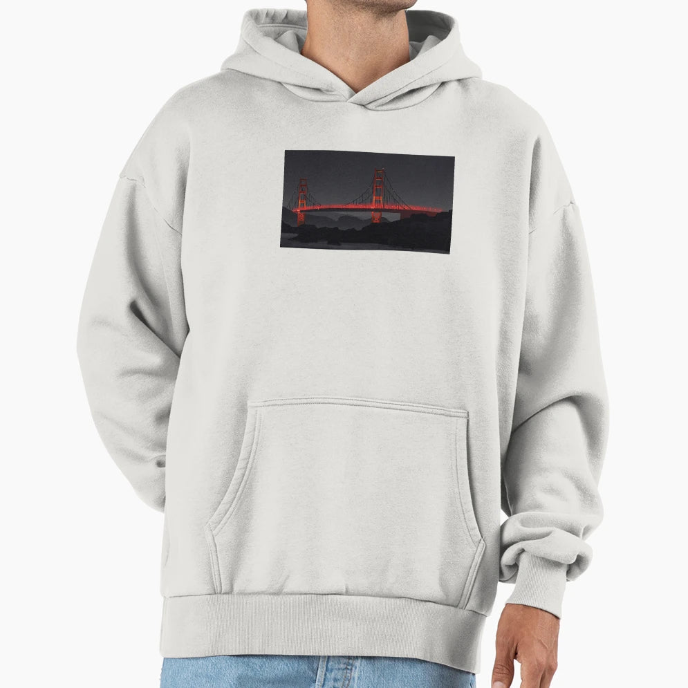 Golden Gate Hoodie - Trendy Graphic Men Women - T-Shirt, Sweatshirt, Hoodie