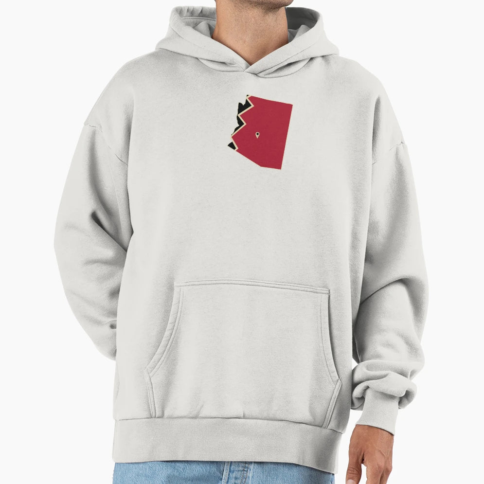 Arizona Baseball Hoodie - Aesthetic Graphic for Adults - T-Shirt, Sweatshirt, Hoodie