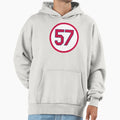 Darryl Kile 57 Jersey Number Hoodie - Streetwear Style Unisex - T-Shirt, Sweatshirt, Hoodie
