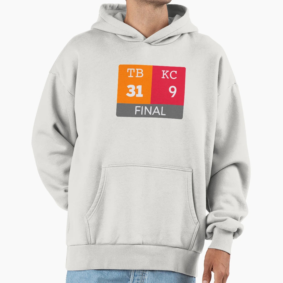 Super Bowl Lv 2021 Chiefs Bucs Hoodie - Graphic Print Unisex - T-Shirt, Sweatshirt, Hoodie