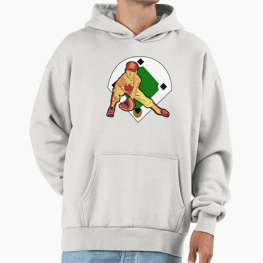 Baseball Hoodie - Streetwear Style for Adults - T-Shirt, Sweatshirt, Hoodie