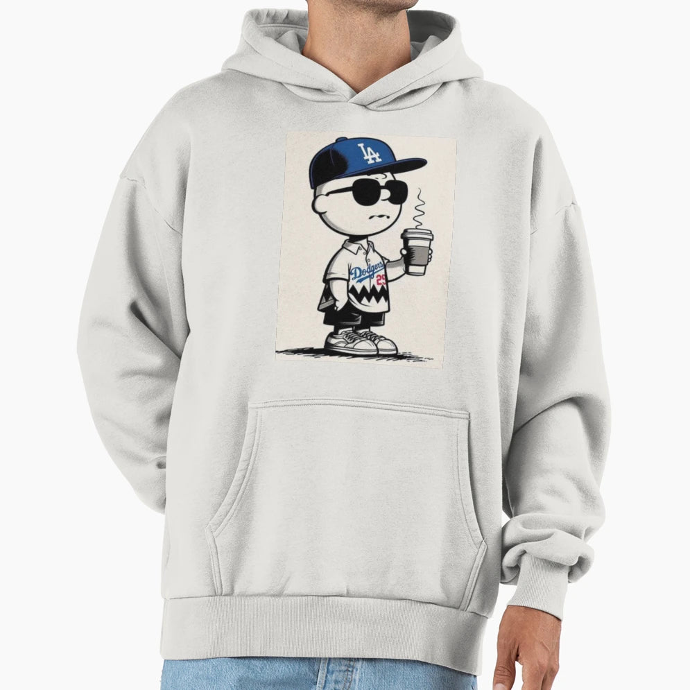 Dodgers Vibes Hoodie - Fun Novelty Design Men Women - T-Shirt, Sweatshirt, Hoodie