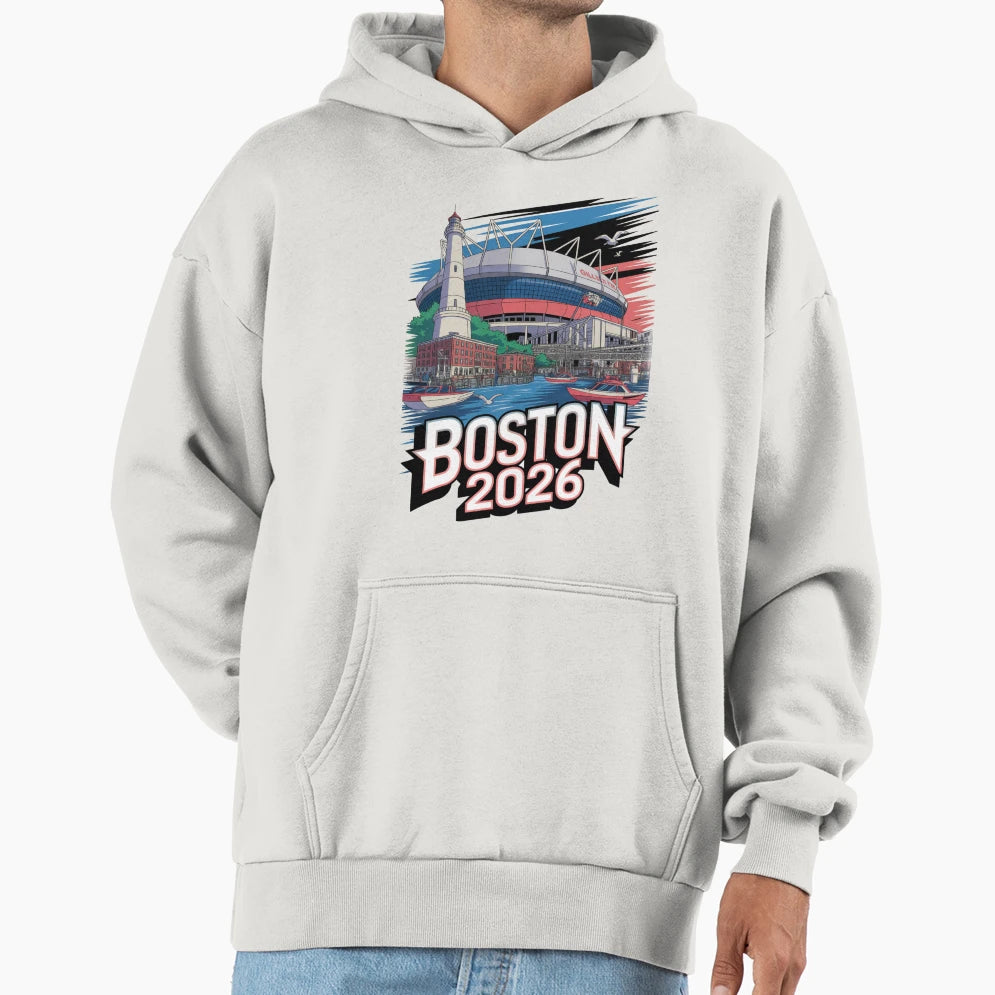 Boston 2026 New England Soccer T-Shirt - Casual Everyday Wear Men Women - T-Shirt, Sweatshirt, Hoodie