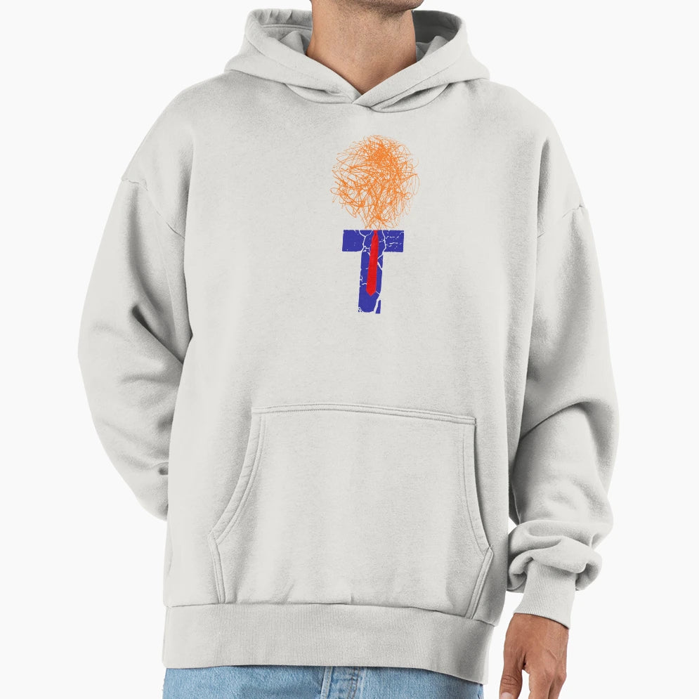 Unhinged Hoodie - Custom Art Print for Adults - T-Shirt, Sweatshirt, Hoodie