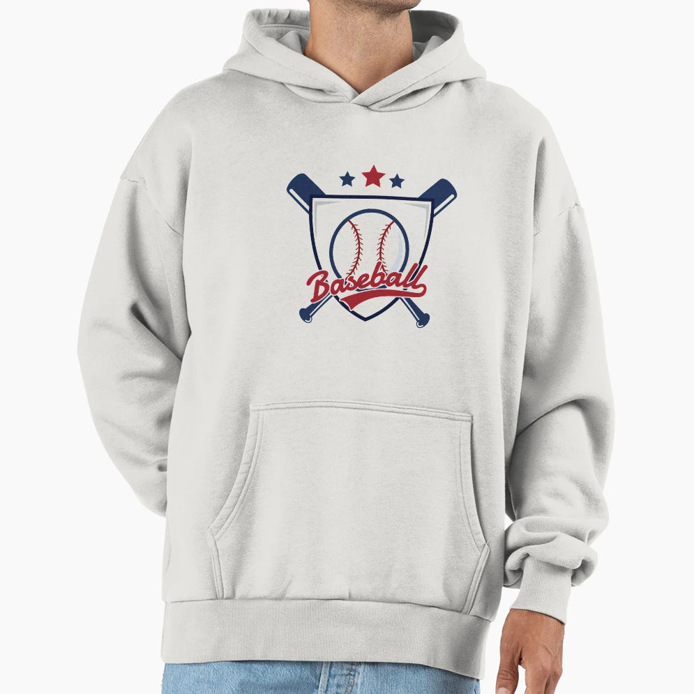 Baseball Hoodie - Unique Graphic for Adults - T-Shirt, Sweatshirt, Hoodie