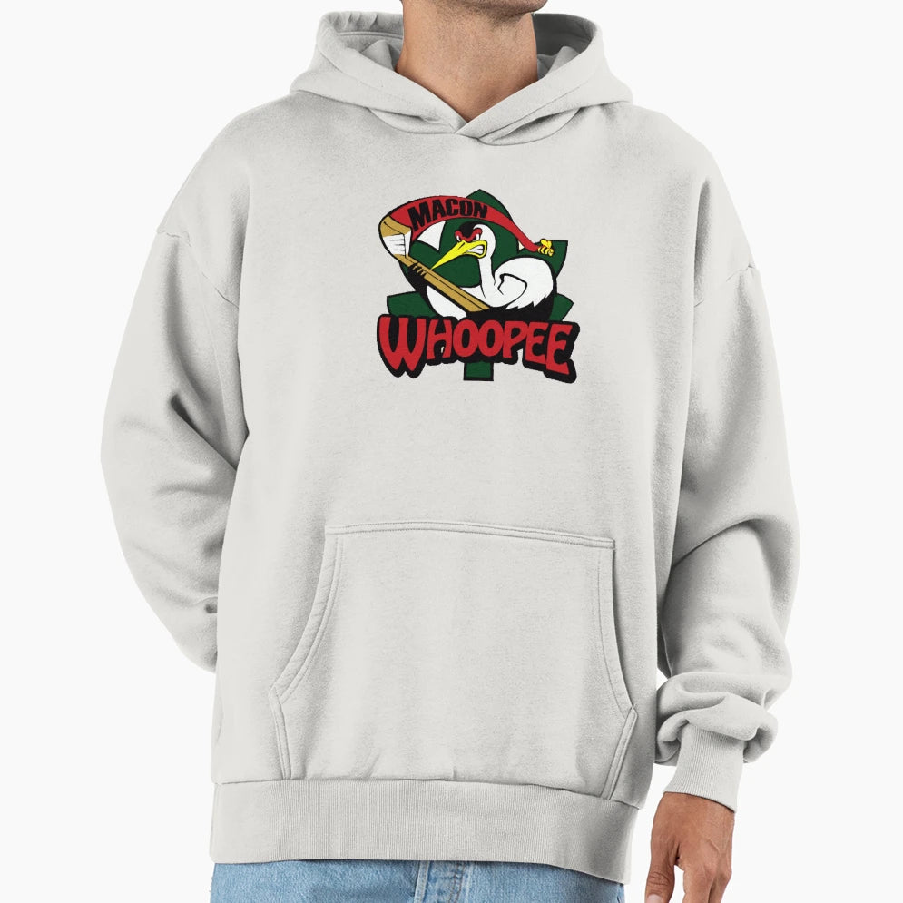 Macon Whoopee Hockey Hoodie - Novelty Apparel Unisex - T-Shirt, Sweatshirt, Hoodie