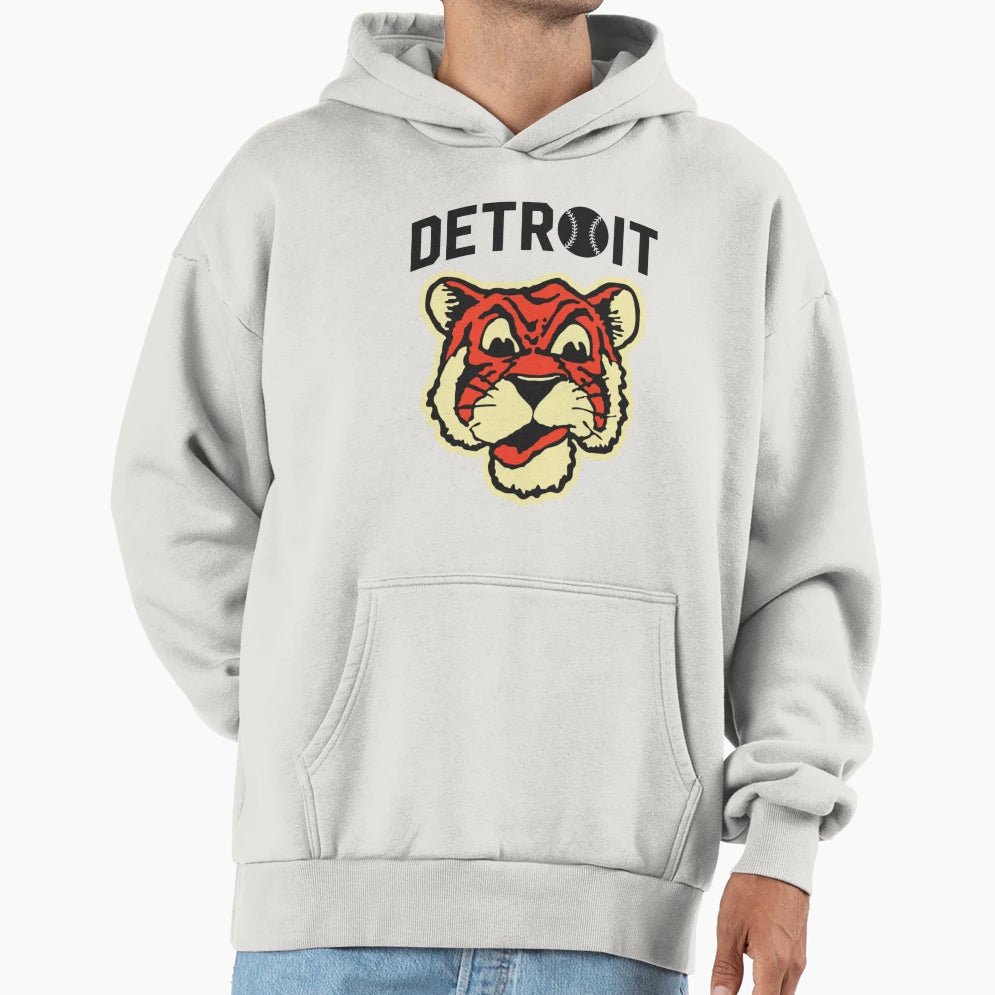 Detroit Tiger Hoodie - Unique Graphic Unisex - T-Shirt, Sweatshirt, Hoodie