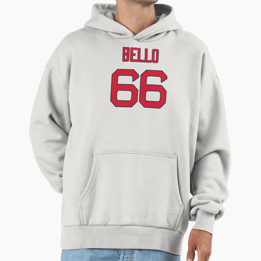 Brayan Bello 66 Red Sox Hoodie - Custom Art Print for Adults - T-Shirt, Sweatshirt, Hoodie