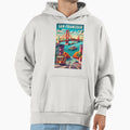 San Francisco Ca Cities World Hoodie - Trendy Graphic Men Women - T-Shirt, Sweatshirt, Hoodie
