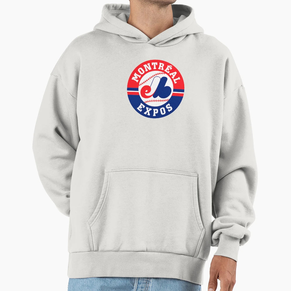 Baseball Montreal Expos Hoodie - Casual Everyday Wear Men Women - T-Shirt, Sweatshirt, Hoodie