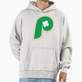 Philadelphia Baseball Irish Four Leaf Hoodie - Custom Art Print Unisex - T-Shirt, Sweatshirt, Hoodie