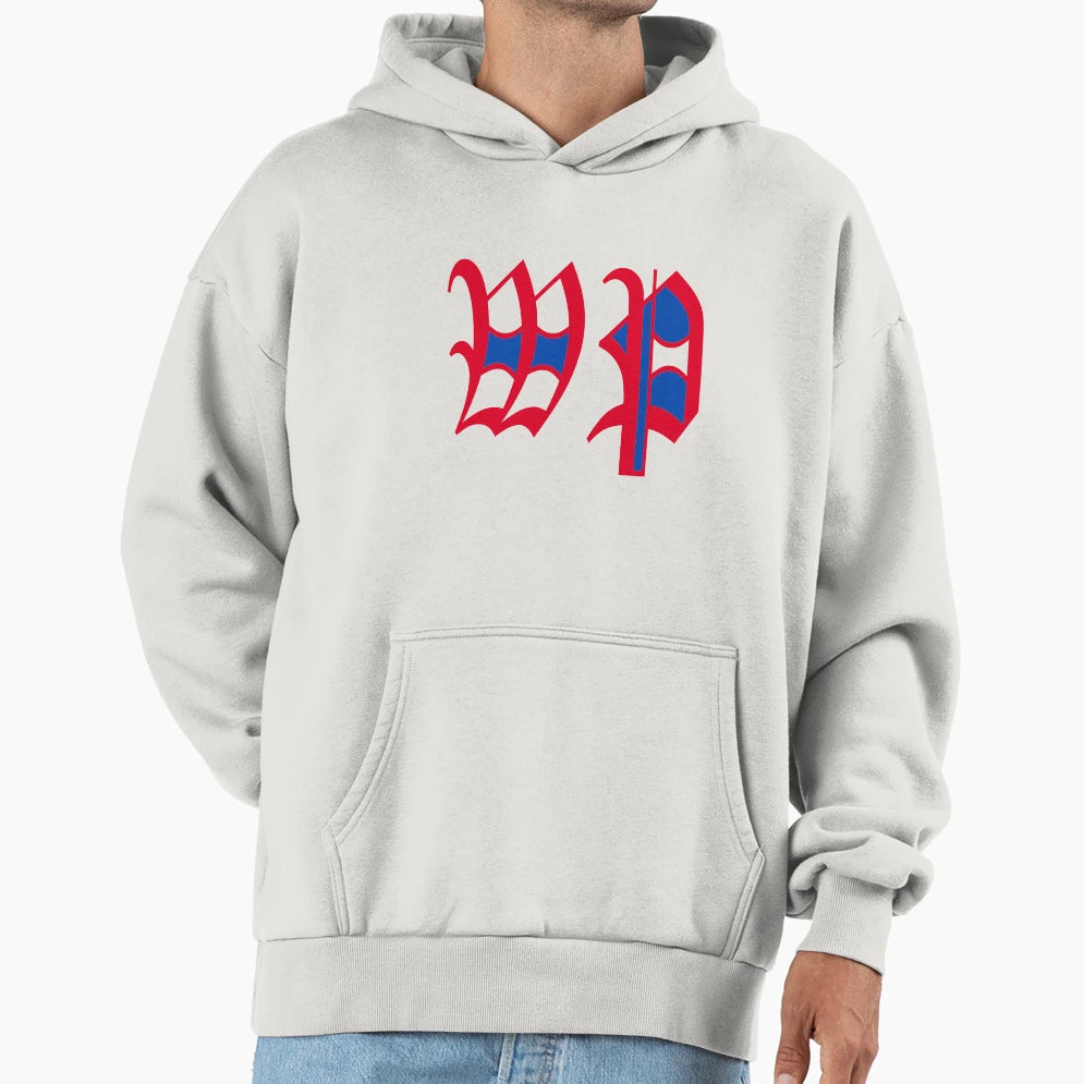 English Letters W P Hoodie - Unique Graphic Unisex - T-Shirt, Sweatshirt, Hoodie