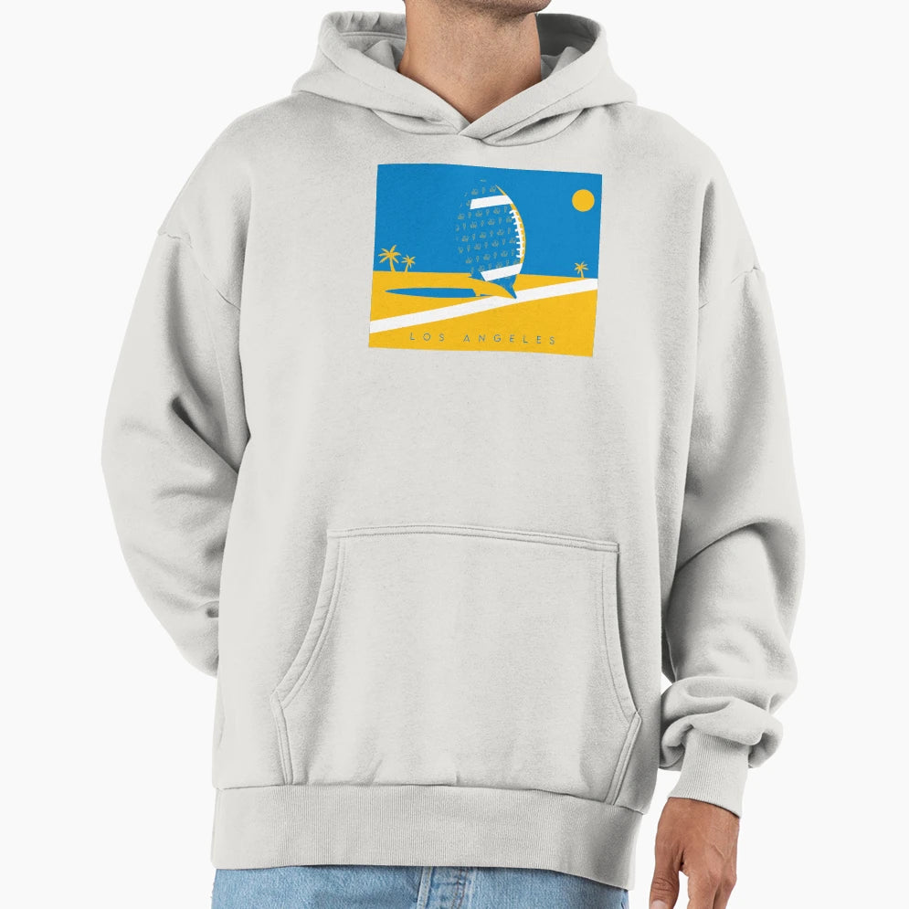 Los Angeles Football Nfl Fan Art Hoodie - Graphic Print Men Women - T-Shirt, Sweatshirt, Hoodie