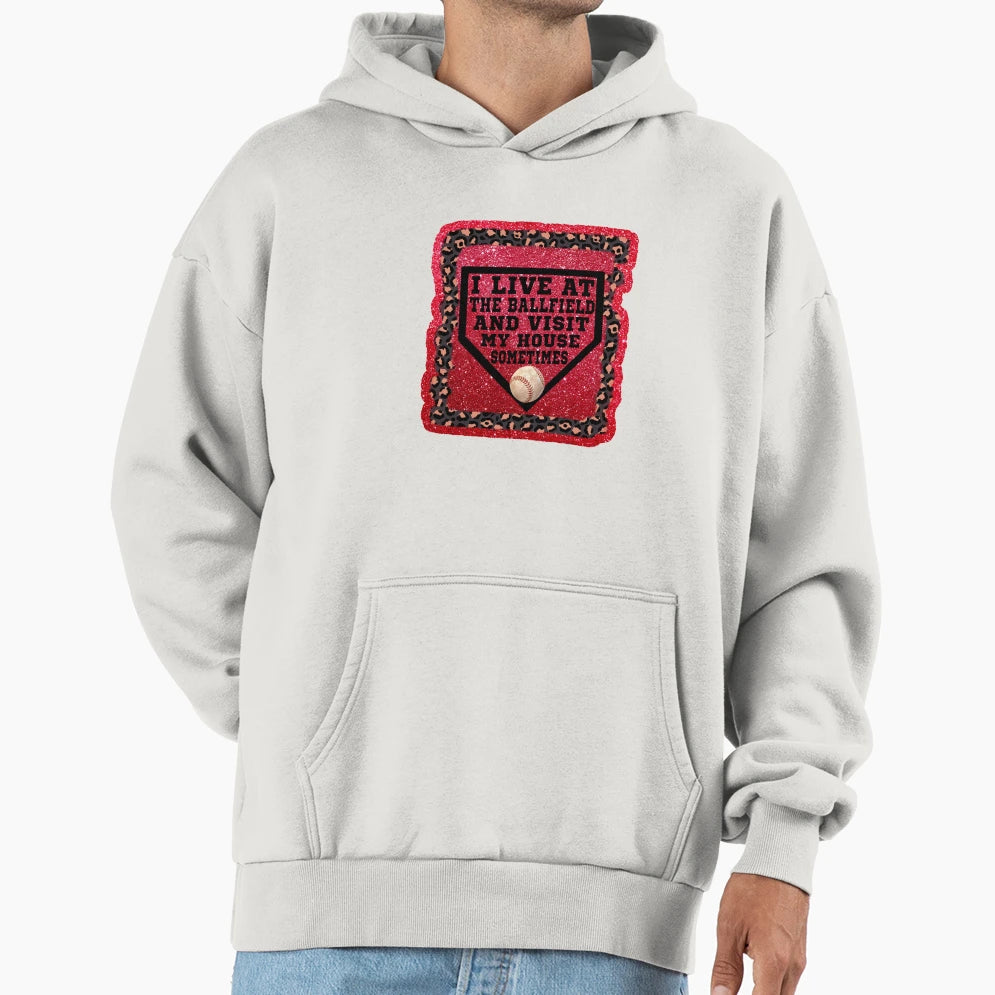 Funny Baseball Hoodie - Casual Everyday Wear for Adults - T-Shirt, Sweatshirt, Hoodie