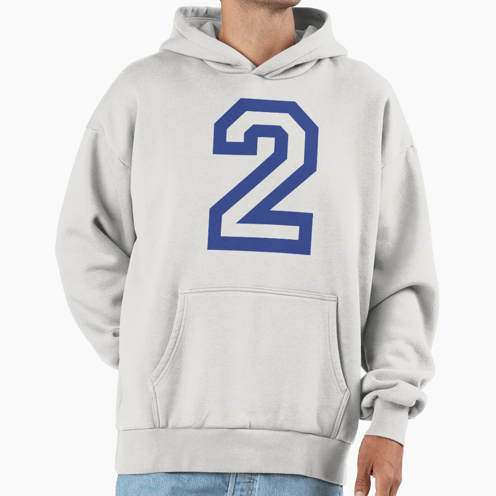 Number 2 Hoodie - Fun Novelty Design Unisex - T-Shirt, Sweatshirt, Hoodie