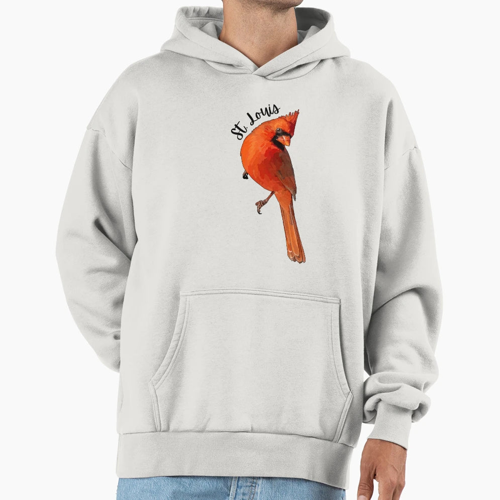 St Louis Cardinals Image Hoodie - Novelty Apparel Unisex - T-Shirt, Sweatshirt, Hoodie