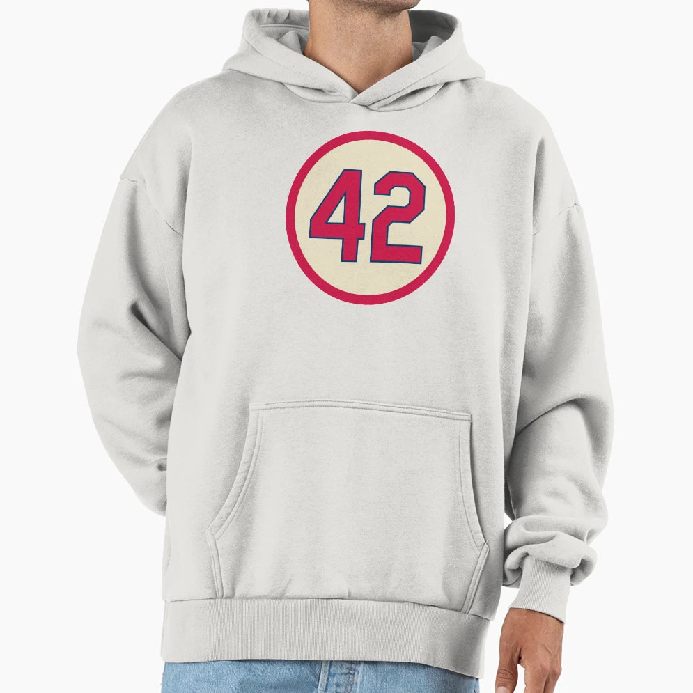 Bruce Sutter 42 Jersey Number Hoodie - Unique Graphic for Adults - T-Shirt, Sweatshirt, Hoodie