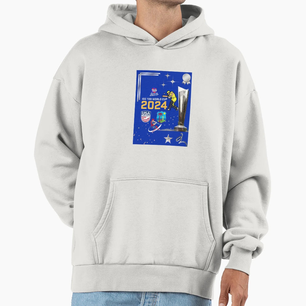 World Cup T20 Hoodie - Custom Art Print for Adults - T-Shirt, Sweatshirt, Hoodie