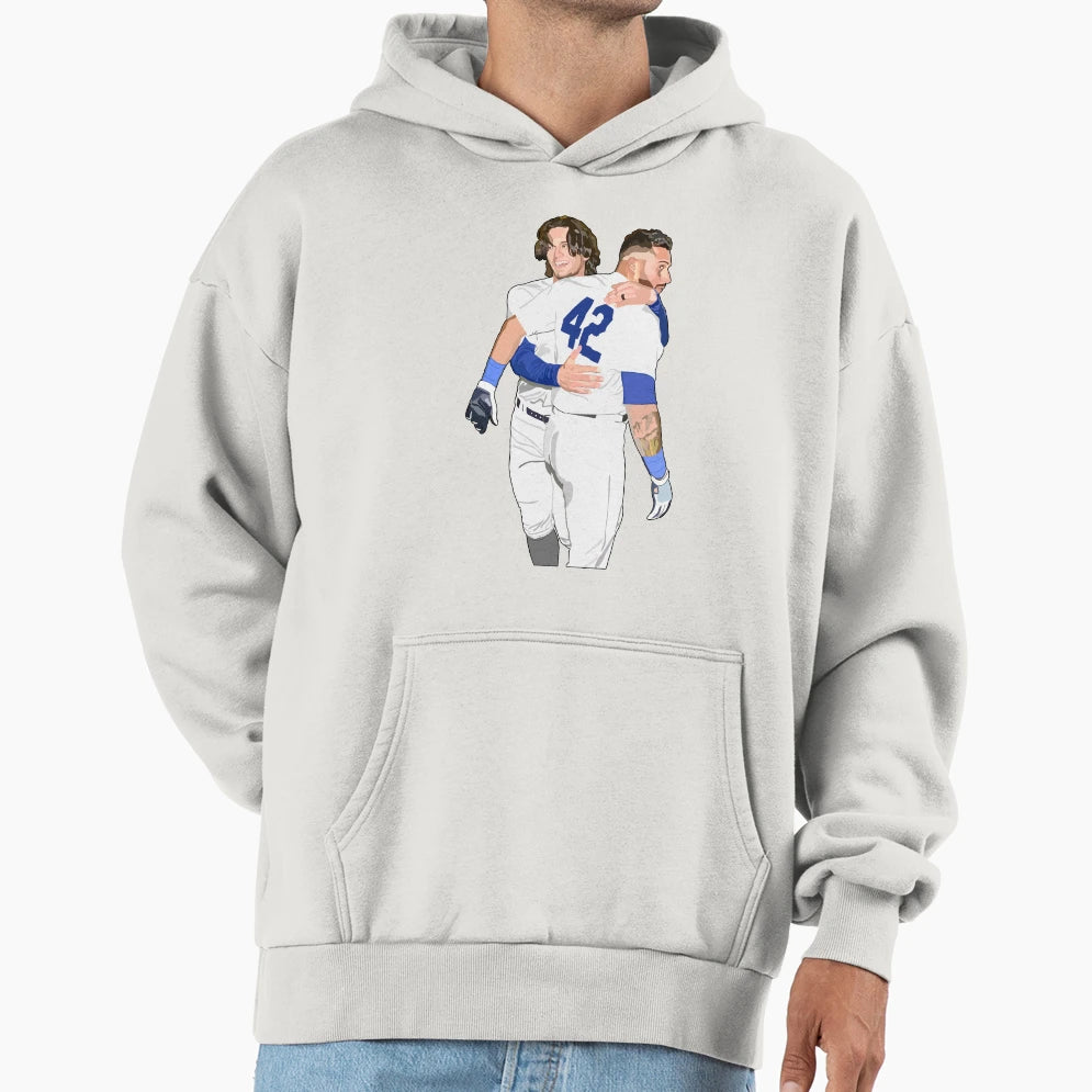 David Peralta La 42 Hoodie - Casual Everyday Wear Men Women - T-Shirt, Sweatshirt, Hoodie
