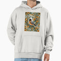 Baltimore Oriole Bird And Black Eyed Hoodie - Minimalist Print for Adults - T-Shirt, Sweatshirt, Hoodie
