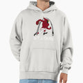 Big Red Throwback Hoodie - Fun Novelty Design for Adults - T-Shirt, Sweatshirt, Hoodie