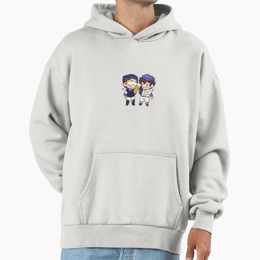 Miyuki And Sawamura Hoodie - Minimalist Print Unisex - T-Shirt, Sweatshirt, Hoodie