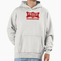 Frisco Lines Railway Logo V1 Red Hoodie - Unique Graphic Men Women - T-Shirt, Sweatshirt, Hoodie