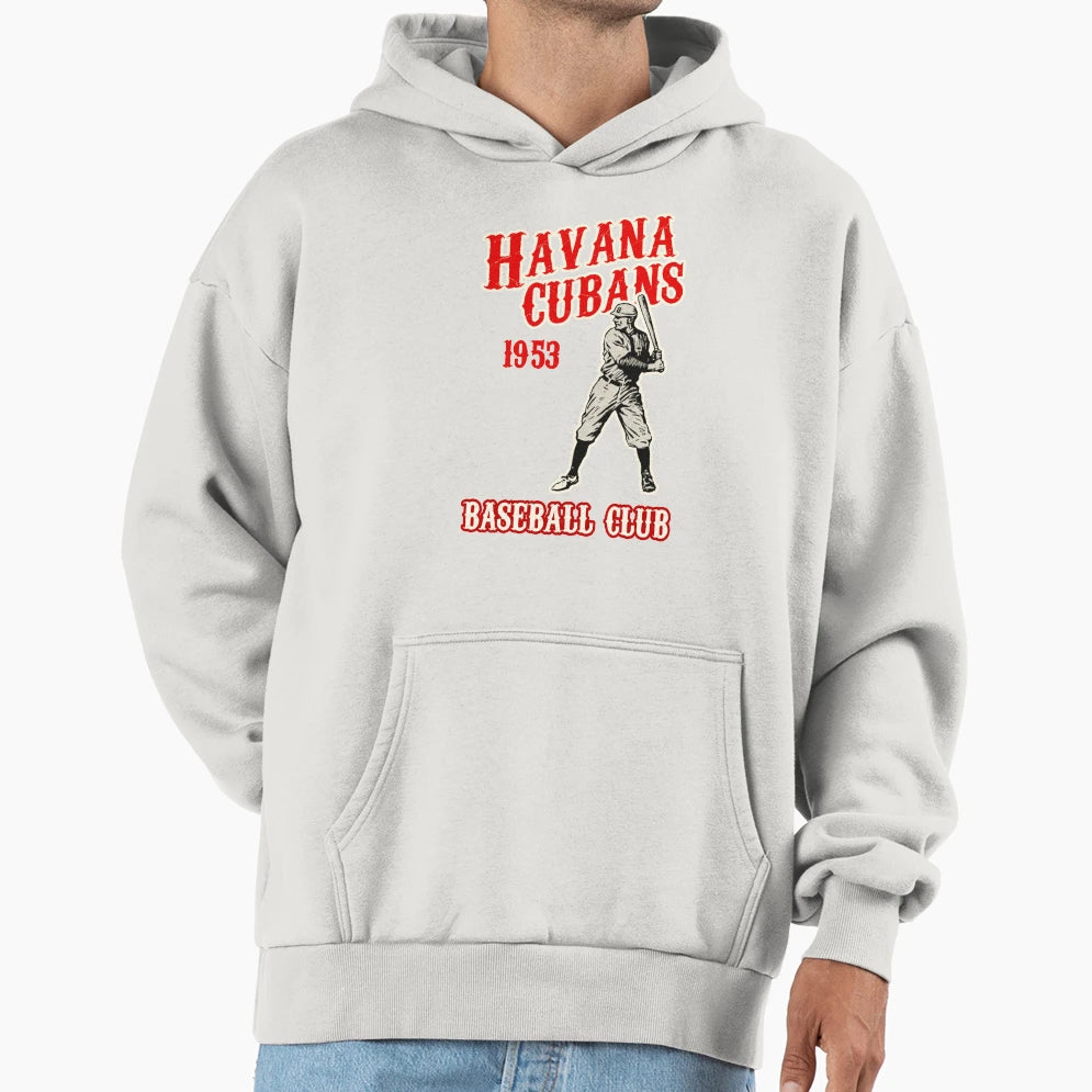 Havana Cubans Baseball Hoodie - Graphic Print Men Women - T-Shirt, Sweatshirt, Hoodie