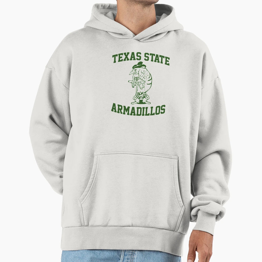 Texas State Armadillos Hoodie - Graphic Print Men Women - T-Shirt, Sweatshirt, Hoodie