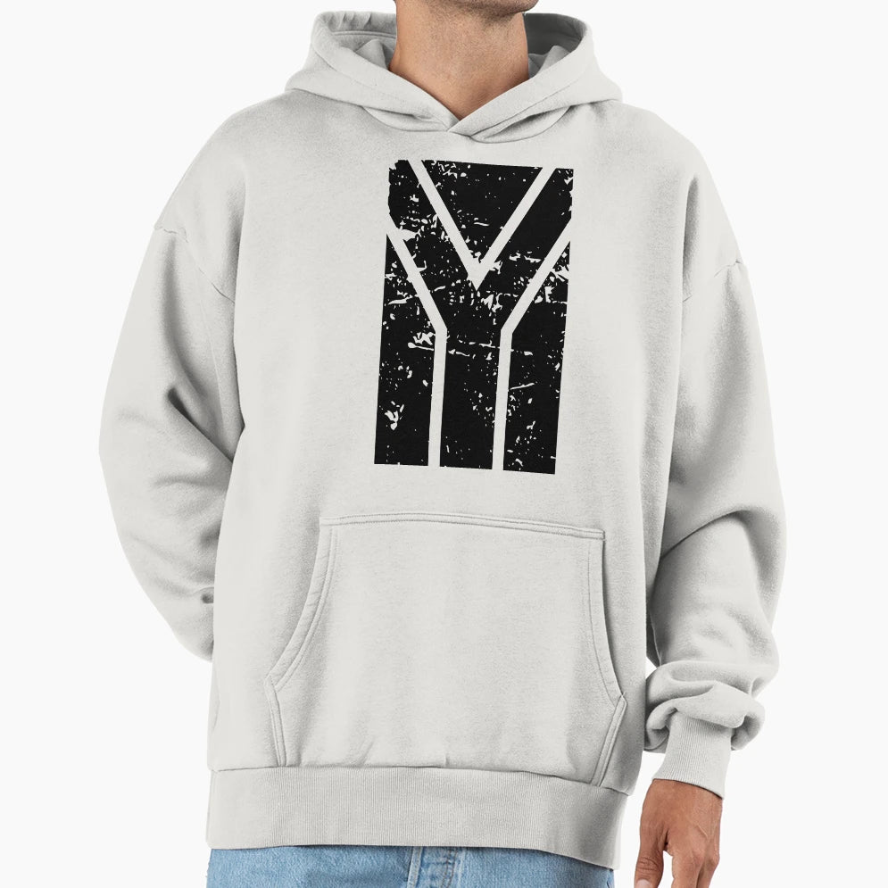 South African Black Flag Distressed Hoodie - Novelty Apparel Men Women - T-Shirt, Sweatshirt, Hoodie