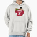 Campbell Baseball Number 3 Hoodie - Minimalist Print Unisex - T-Shirt, Sweatshirt, Hoodie