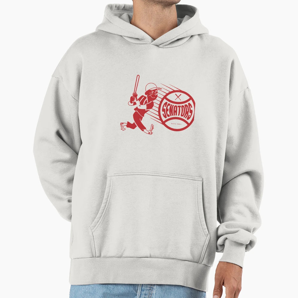 Vintagebaseball Washingtonsenators Hoodie - Streetwear Style Unisex - T-Shirt, Sweatshirt, Hoodie