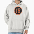 Jeff Conine 18 Jersey Number Hoodie - Custom Art Print for Adults - T-Shirt, Sweatshirt, Hoodie