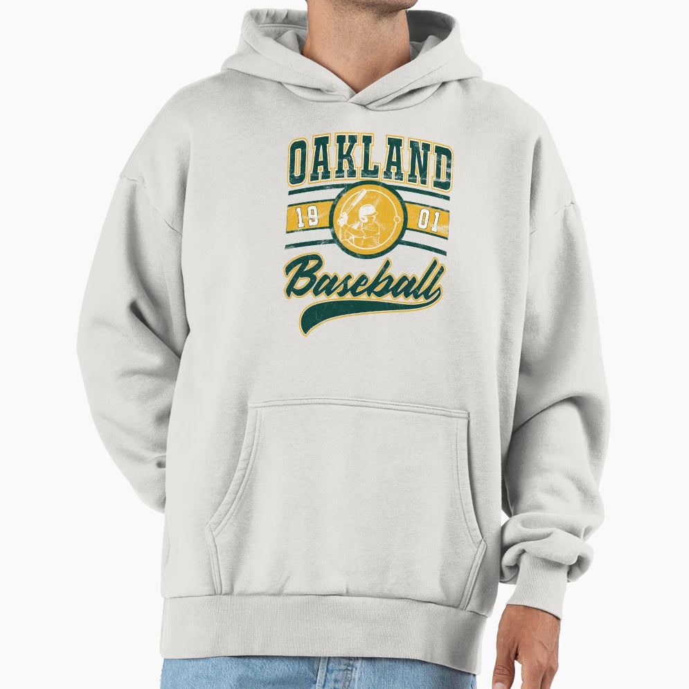 Oakland Baseball Hoodie - Trendy Graphic for Adults - T-Shirt, Sweatshirt, Hoodie