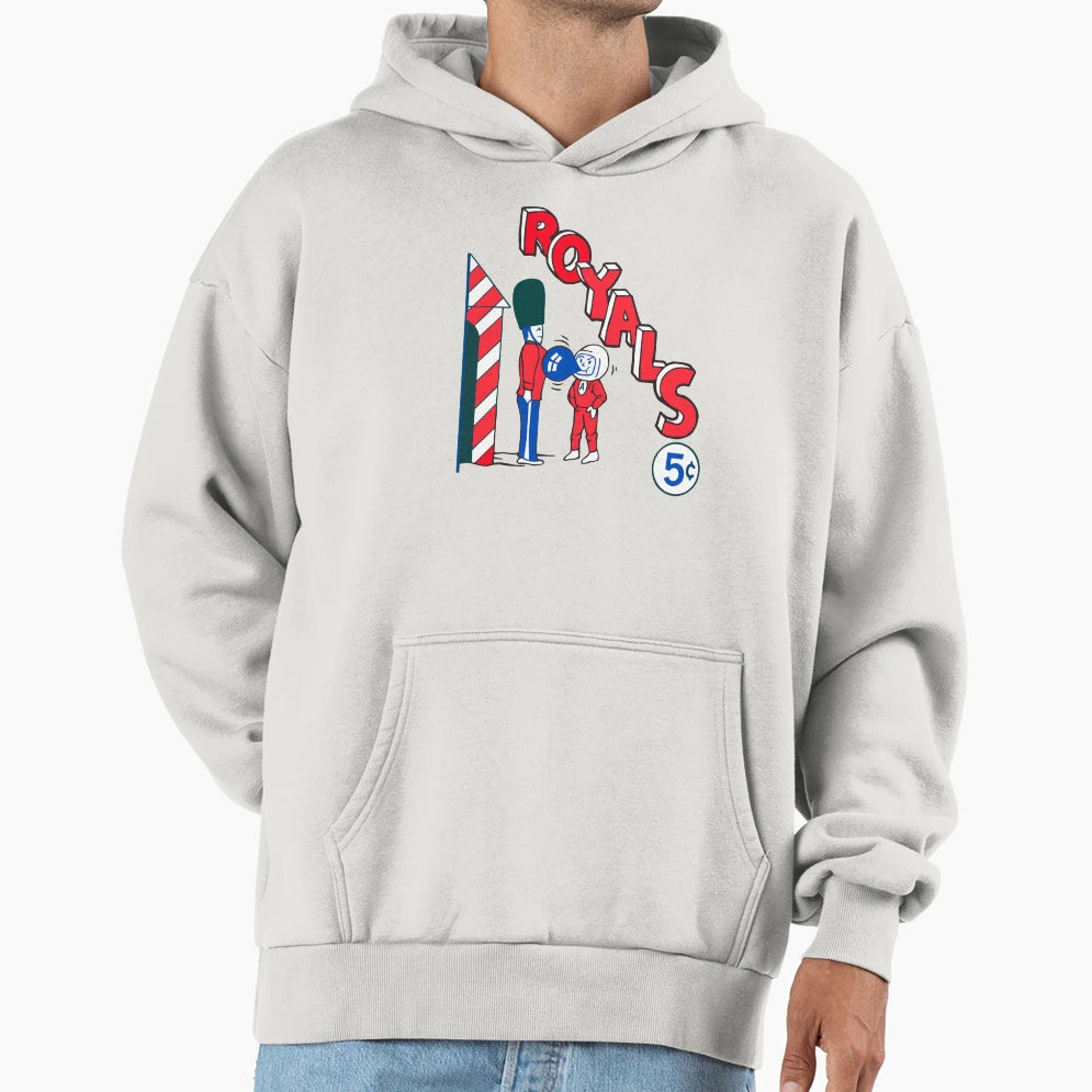 Royals Bubble Gum Hoodie - Streetwear Style for Adults - T-Shirt, Sweatshirt, Hoodie
