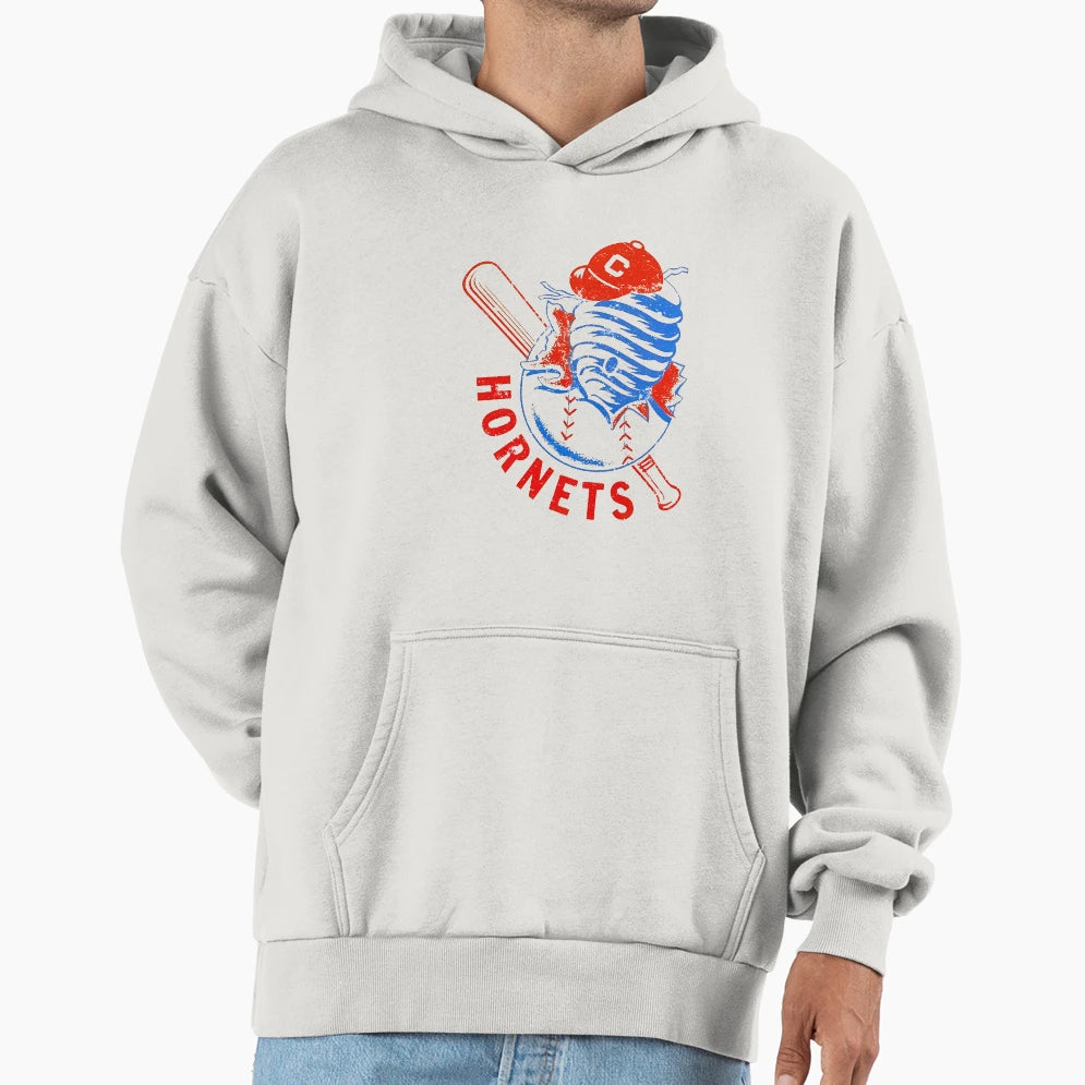 Hornets Baseball Hoodie - Fun Novelty Design Unisex - T-Shirt, Sweatshirt, Hoodie