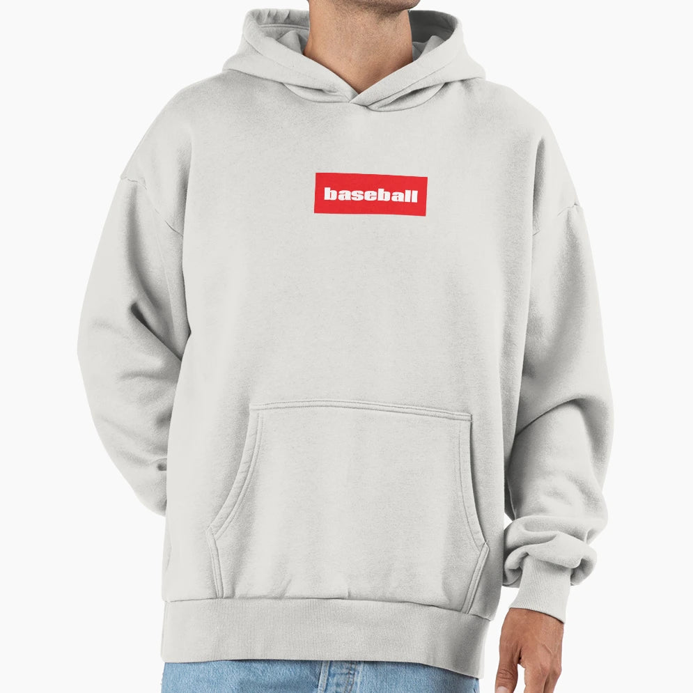 Baseball Hoodie - Novelty Apparel Unisex - T-Shirt, Sweatshirt, Hoodie