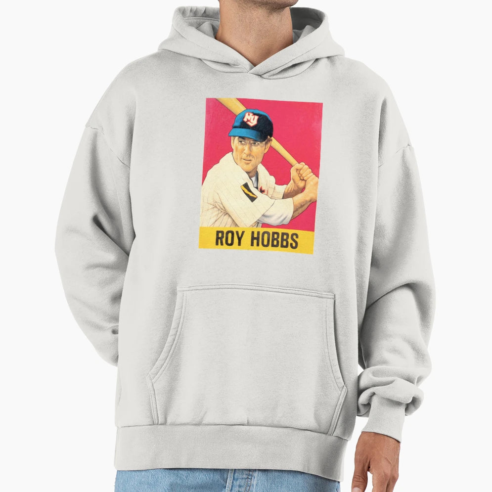 Roy Hobbs Roy Hobbs Hoodie - Graphic Print for Adults - T-Shirt, Sweatshirt, Hoodie