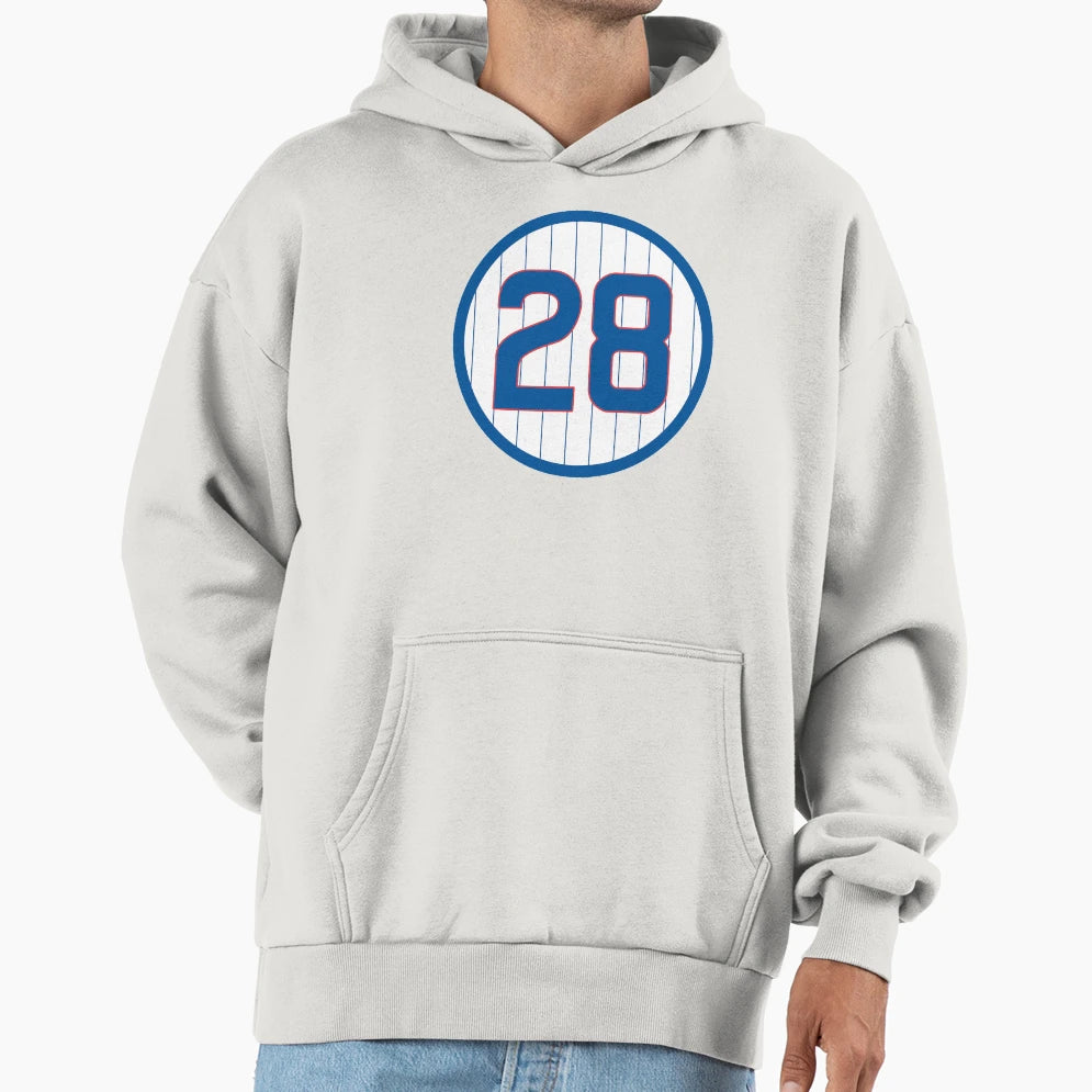 Kyle Hendricks 28 Jersey Number Hoodie - Trendy Graphic Men Women - T-Shirt, Sweatshirt, Hoodie