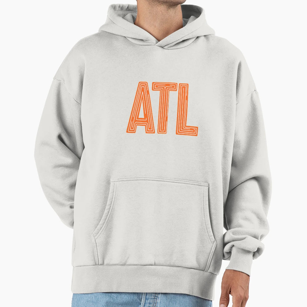 Atlanta Atl Hoodie - Casual Everyday Wear for Adults - T-Shirt, Sweatshirt, Hoodie