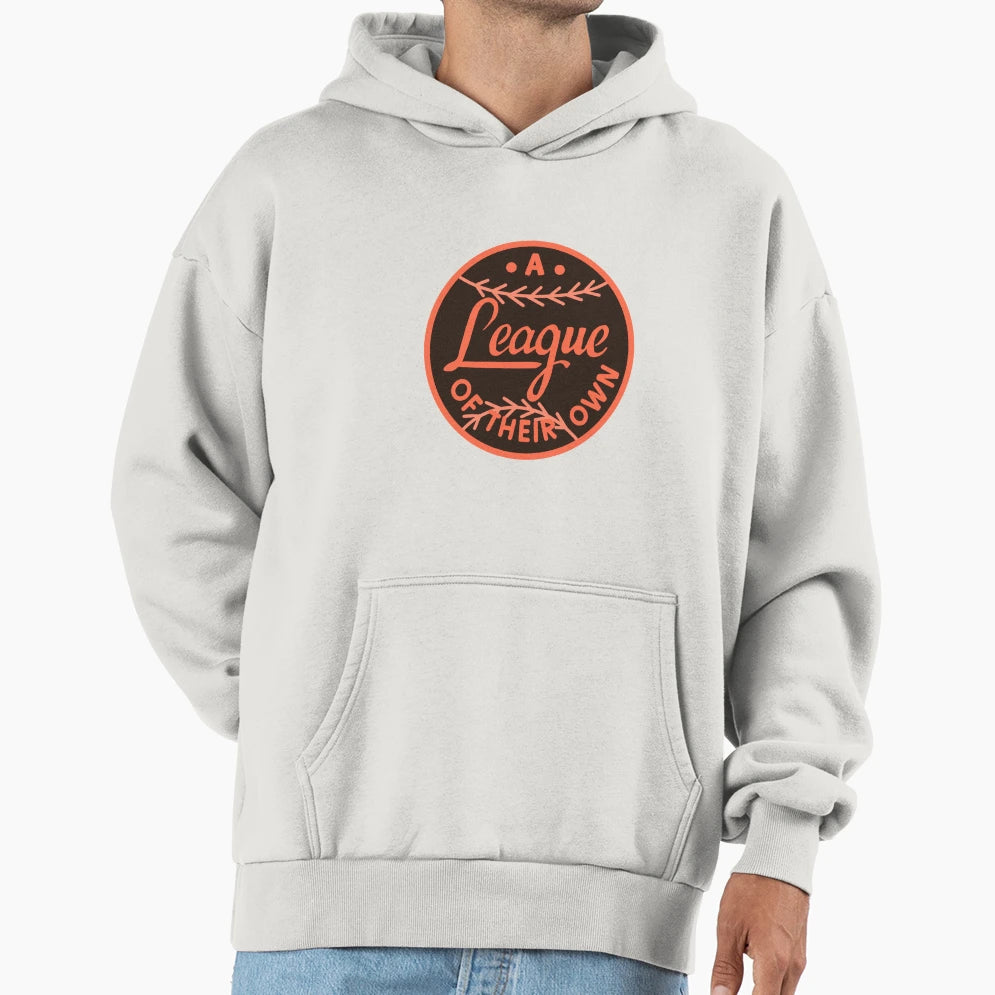 League Their Own Patch Hoodie - Aesthetic Graphic Men Women - T-Shirt, Sweatshirt, Hoodie