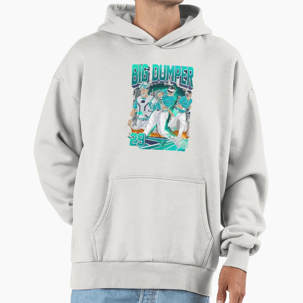 Cal Raleigh Big Dumper Hoodie - Novelty Apparel Men Women - T-Shirt, Sweatshirt, Hoodie