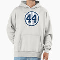 Reggie Jackson 44 Jersey Number Hoodie - Minimalist Print for Adults - T-Shirt, Sweatshirt, Hoodie
