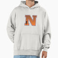 Alphabet Letter N Hoodie - Minimalist Print for Adults - T-Shirt, Sweatshirt, Hoodie